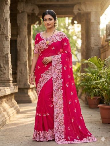 Astitva georgette saree factory direct wholesale clothing india price